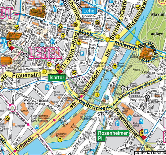 Ländstraße München - Altstadt-Lehel