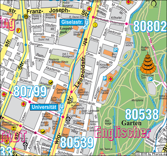 Schackstraße München - Schwabing-Freimann