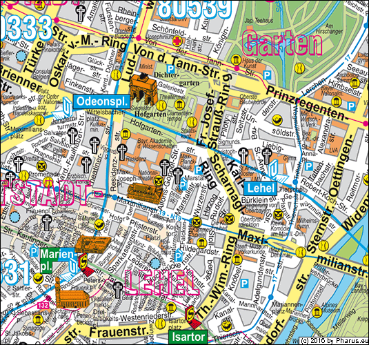 Marstallplatz München - Altstadt-Lehel