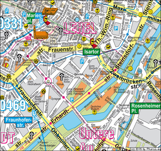 Kohlstraße München - Ludwigsvorstadt-Isarvorstadt