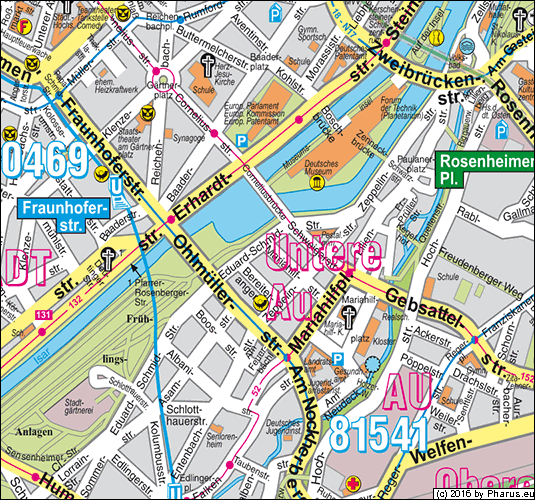 Mariahilfstraße München - Au-Haidhausen