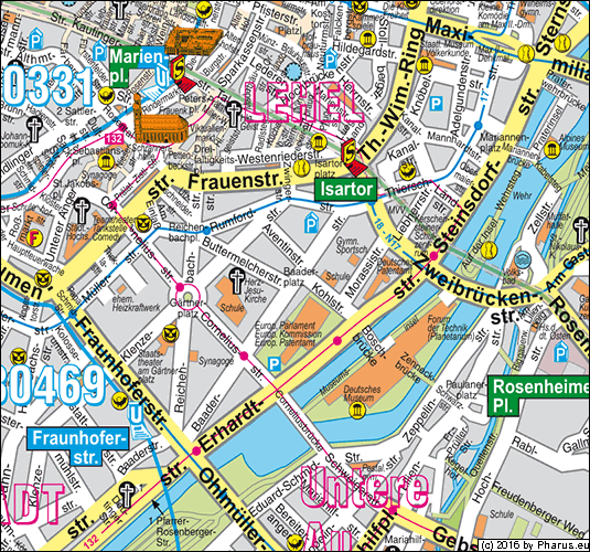 Baaderplatz München - Ludwigsvorstadt-Isarvorstadt
