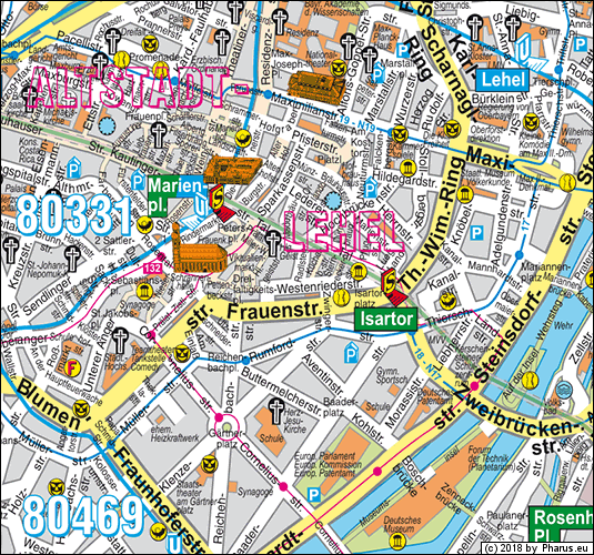 Radlsteg München - Altstadt-Lehel