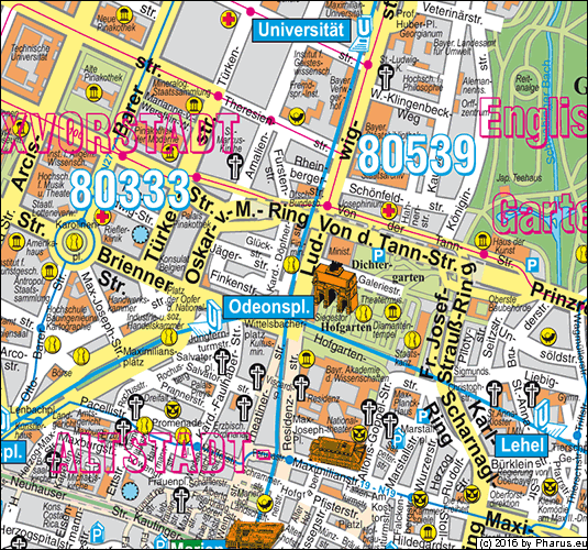 Odeonsplatz München - Maxvorstadt