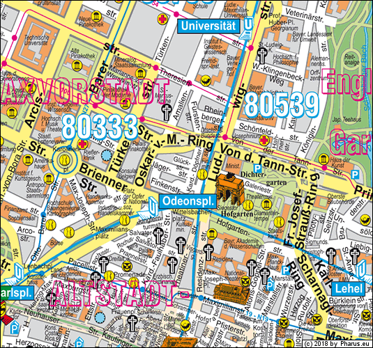 Jägerstraße München - Maxvorstadt