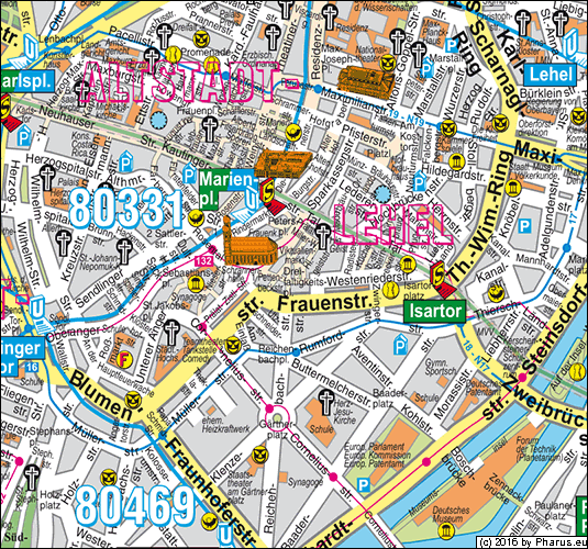 Dreifaltigkeitsplatz München - Altstadt-Lehel