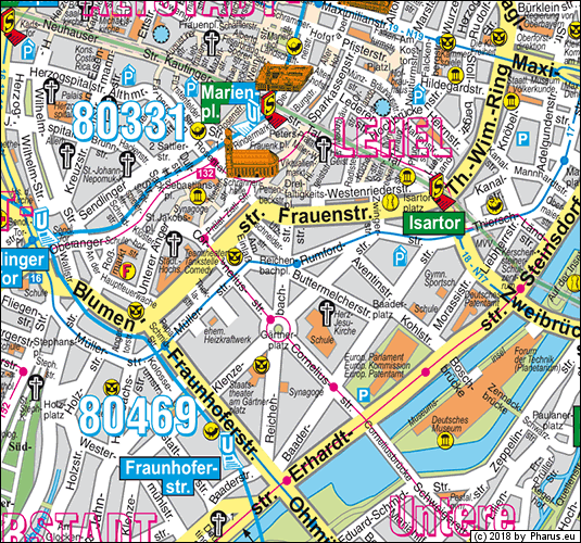 Buttermelcherstraße München - Ludwigsvorstadt-Isarvorstadt