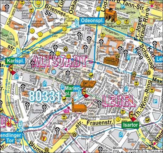Landschaftstraße München - Altstadt-Lehel
