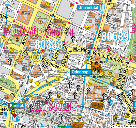 Finkenstraße München - Maxvorstadt