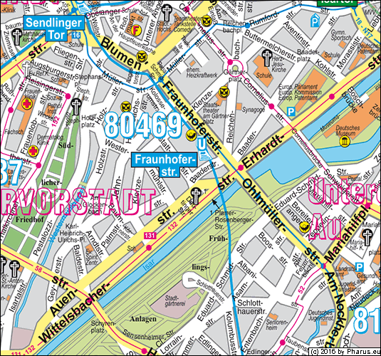 Baaderstraße München - Ludwigsvorstadt-Isarvorstadt