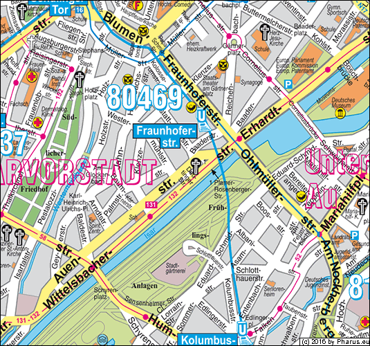 Deutingerstraße München - Ludwigsvorstadt-Isarvorstadt
