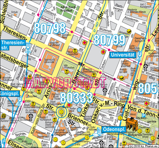 Marianne-von-Werefkin-Weg München - Maxvorstadt
