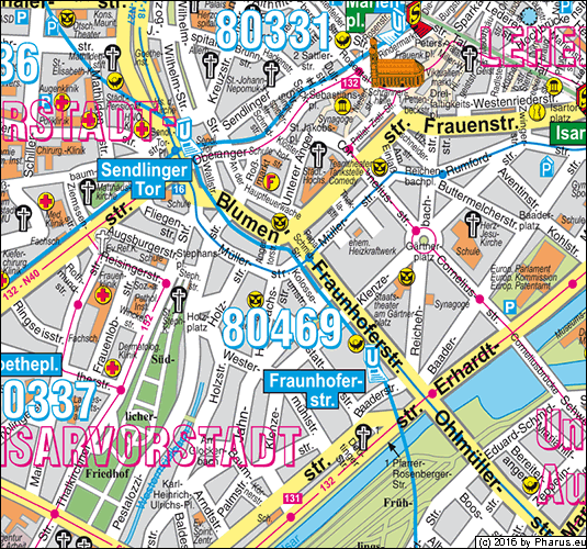 Kolosseumstraße München - Ludwigsvorstadt-Isarvorstadt