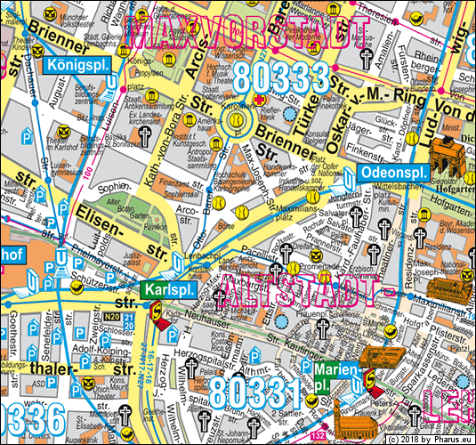 Maximiliansplatz München - Maxvorstadt