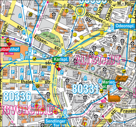 Herzog-Max-Straße München - Altstadt-Lehel