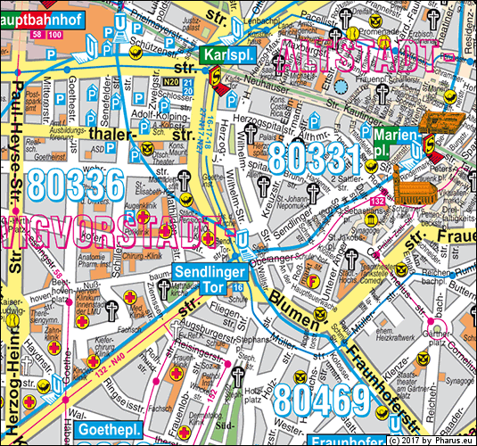 Sendlinger-Tor-Platz München - Ludwigsvorstadt-Isarvorstadt