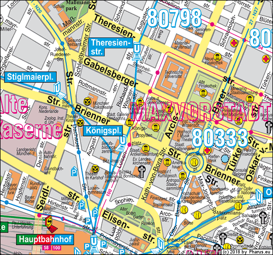 Königsplatz München - Maxvorstadt