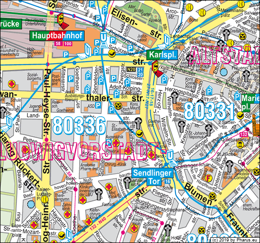 Mathildenstraße München - Ludwigsvorstadt-Isarvorstadt