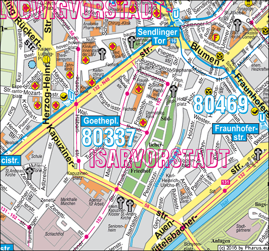 Frauenlobstraße München - Ludwigsvorstadt-Isarvorstadt
