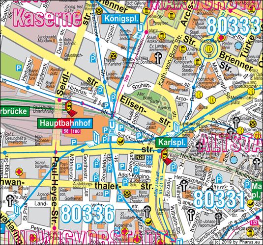 Luitpoldstraße München - Maxvorstadt
