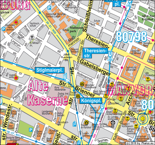 Rottmannstraße München - Maxvorstadt