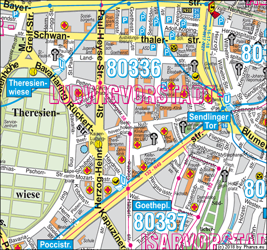Nußbaumstraße München - Ludwigsvorstadt-Isarvorstadt