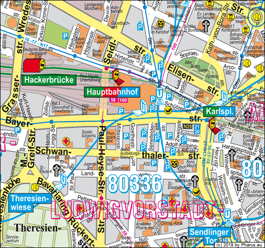Goethestraße München - Ludwigsvorstadt-Isarvorstadt