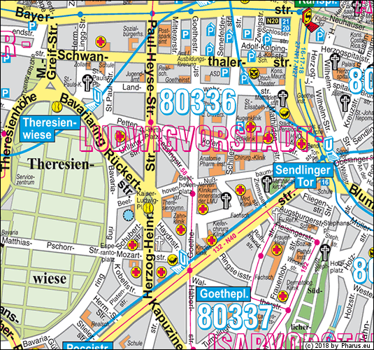 Beethovenplatz München - Ludwigsvorstadt-Isarvorstadt
