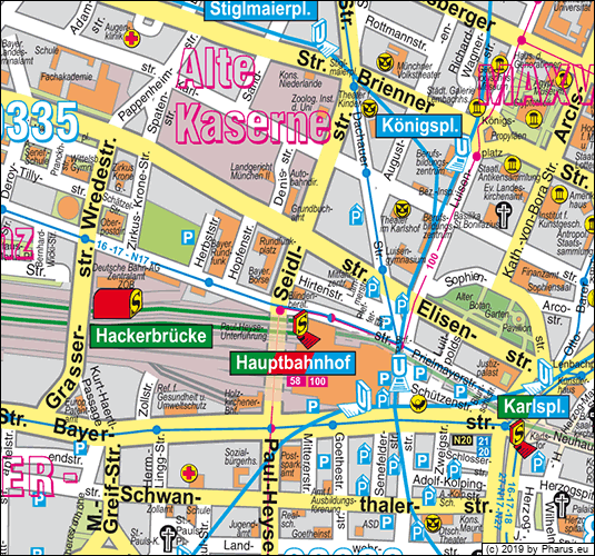 Hirtenstraße München - Maxvorstadt