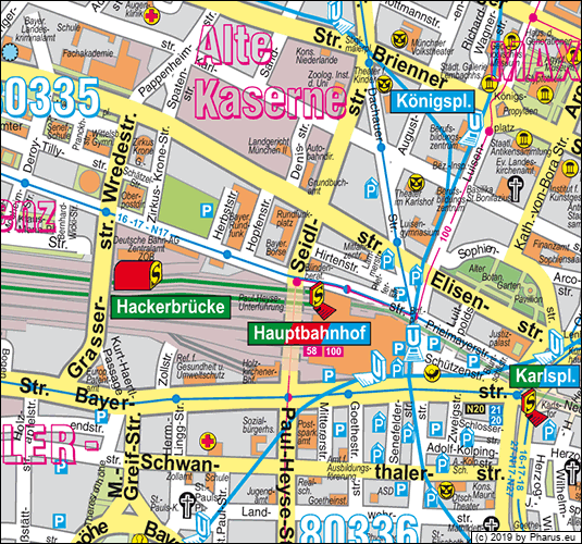Seidlstraße München - Maxvorstadt