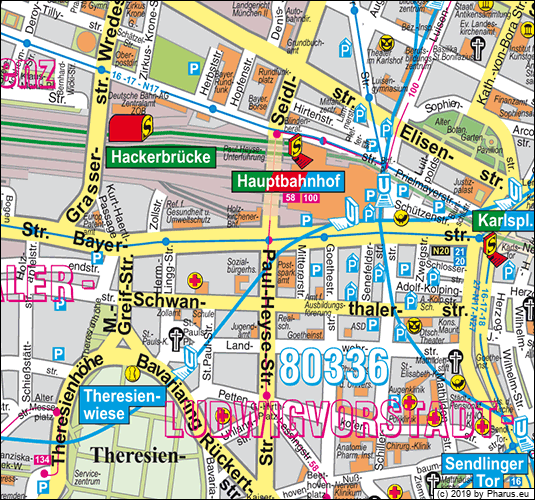 Paul-Heyse-Straße München - Ludwigsvorstadt-Isarvorstadt