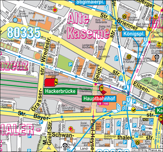 Hopfenstraße München - Maxvorstadt
