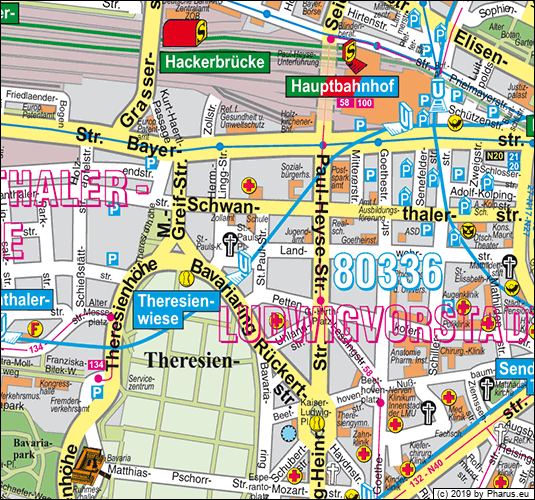 Landwehrstraße München - Ludwigsvorstadt-Isarvorstadt