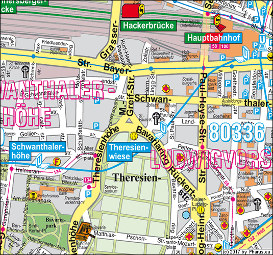 Bavariaring München - Ludwigsvorstadt-Isarvorstadt