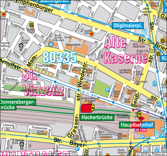Georg-Schätzel-Straße München - Maxvorstadt