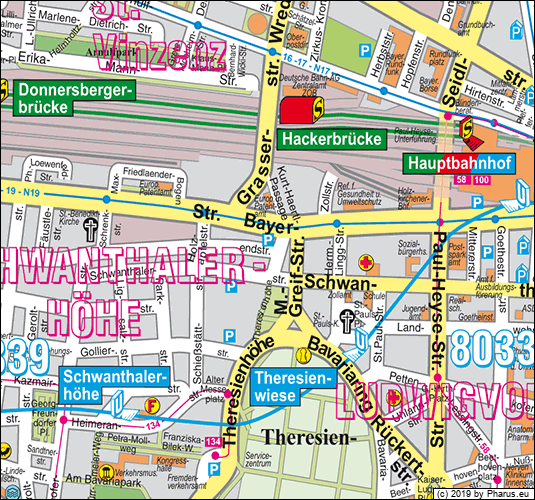 Westendstraße München - Schwanthalerhöhe