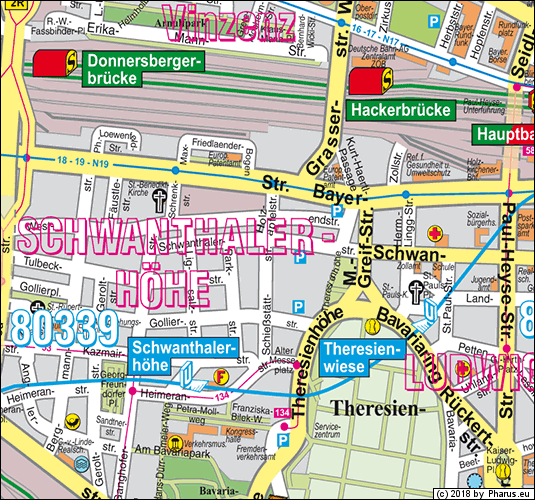 Schießstättstraße München - Schwanthalerhöhe