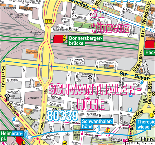 Fäustlestraße München - Schwanthalerhöhe