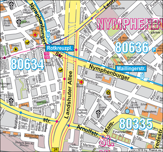 Gümbelstraße München - Neuhausen-Nymphenburg