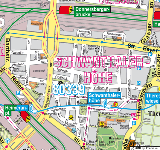 Geroltstraße München - Schwanthalerhöhe